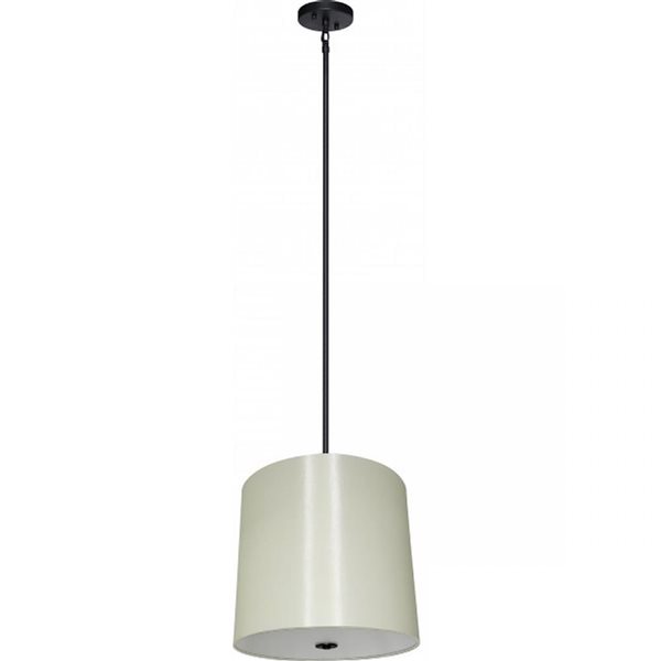 Lustre contemporain Modena à 5 lumières en bronze ébène par Whitfield Lighting