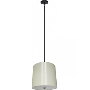 Lustre contemporain Modena à 5 lumières en bronze ébène par Whitfield Lighting