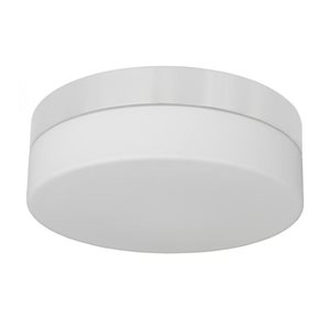 Plafonnier contemporain à DEL Félix 3,8 po blanc de Whitfield Lighting