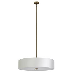 Whitfield Lighting Modena 5-light Natural Gold Transitional Chandelier