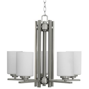 Whitfield Lighting Mitzy 5-light Stainless Steel Modern Chandelier