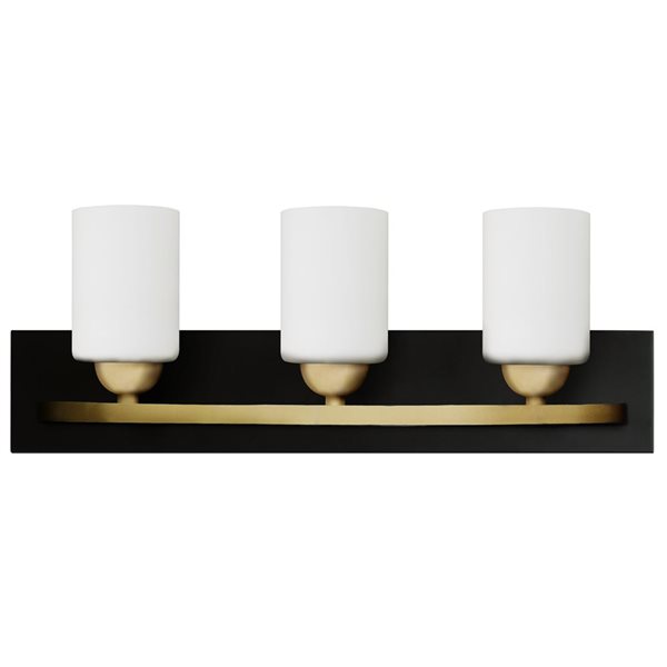 Whitfield Lighting Damara 3-Light Multiple Colors Transitional Vanity Light