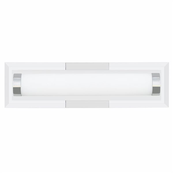 Whitfield Lighting Viva 1-Light Chrome Modern/Contemporary Vanity Light