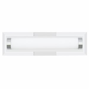 Whitfield Lighting Viva 1-Light Chrome Modern/Contemporary Vanity Light