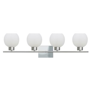 Whitfield Lighting Stuart 4-Light Chrome Modern/Contemporary Vanity Light