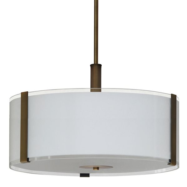 Whitfield Lighting Catherine 3-Light Natural Gold Modern/Contemporary Chandelier