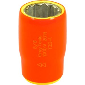 Gray Tools 5/8-in x 3/8-in Drive Insulated Standard Length Socket