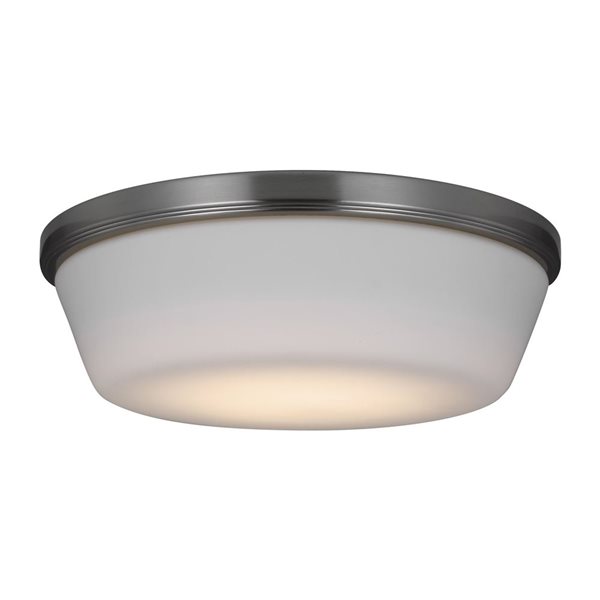 Generation Lighting Dover Integrated LED Ceiling Fan Light Kit - Brushed Steel