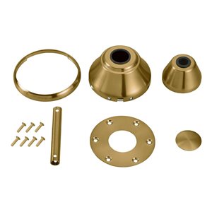 Generation Lighting Maverick 88/99 Burnished Brass Ceiling Fan Custom Finish Kit