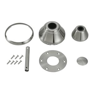 Generation Lighting Maverick Ceiling Fan Custom Finish Kit - Brushed Steel