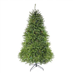 Northlight 7.5-ft Pre-Lit Full Northern Pine Artificial Christmas Tree - Multicolour LED Lights