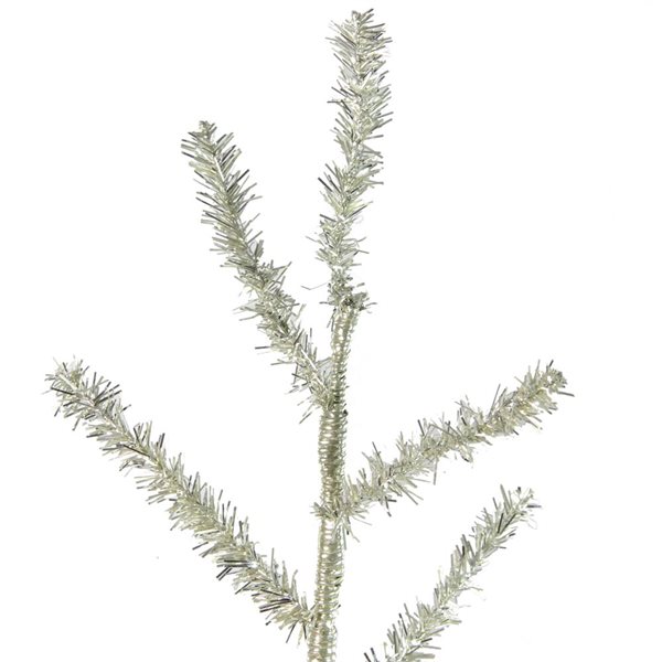 Northlight 3-ft Champagne Tinsel Artificial Christmas Twig Tree - Unlit