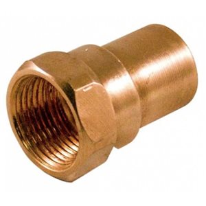Plumbing N Parts 0.25 W x 0.375-in Brass Compression Union, Pack of 10  PNP-35508