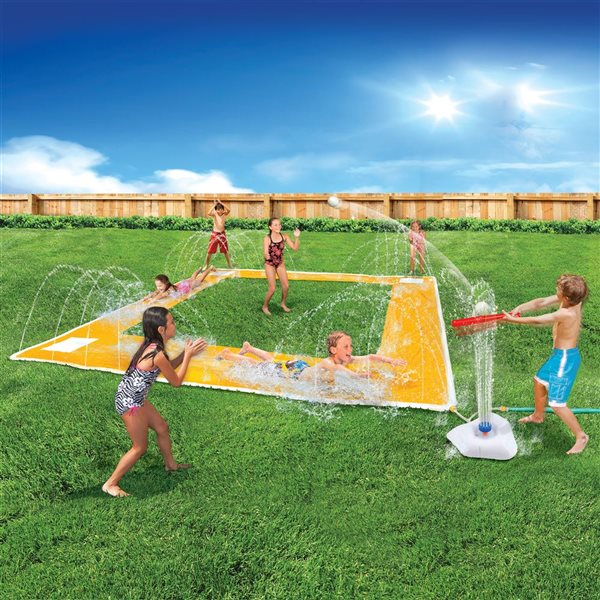 Banzai Sprinkler Baseball Diamond Slip 'N Slide