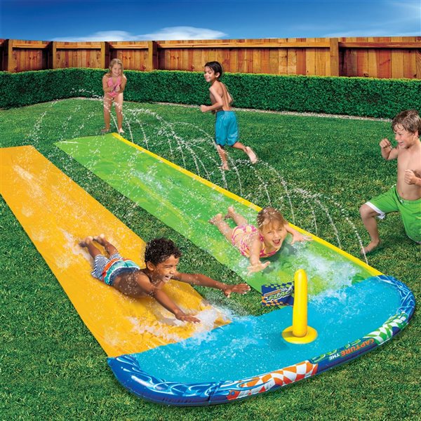 Glissade/arroseur Capture The Flag Racing Slip 'N Slide par Banzai