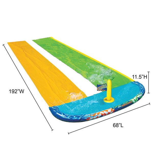 Glissade/arroseur Capture The Flag Racing Slip 'N Slide par Banzai