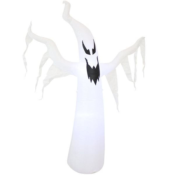 SUNNYDAZE DECOR Sunnydaze Halloween Diabolical Ghost Inflatable ...