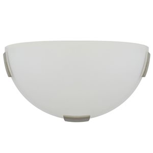 Willow 1 Light Wall Sconce 4 In  Silver Steel Contemporary