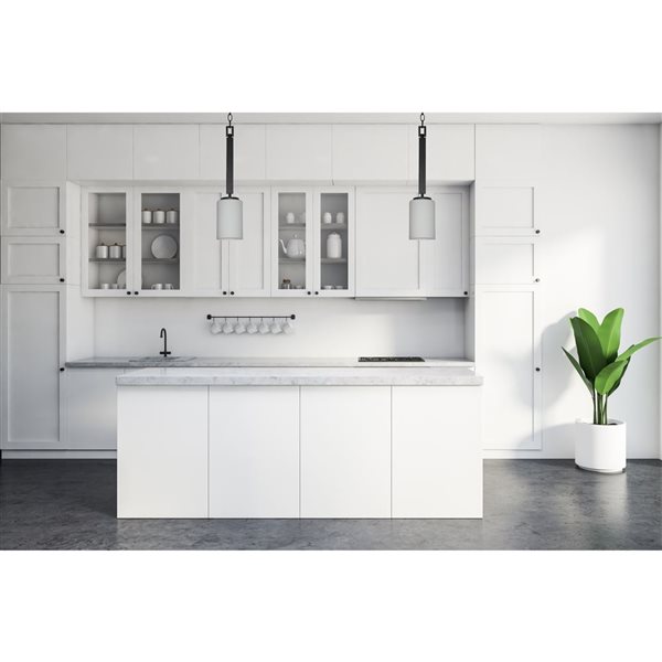 Carmen 1 Light Down Pendant Ceiling LightIndoor  E-26 Transitional Bronze