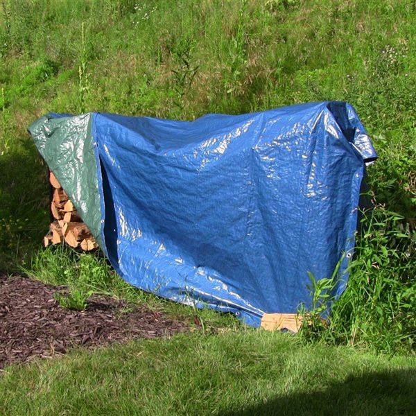 Sunnydaze Decor 5-pack 16-ft X 20-ft Blue Standard Polyethylene Tarp