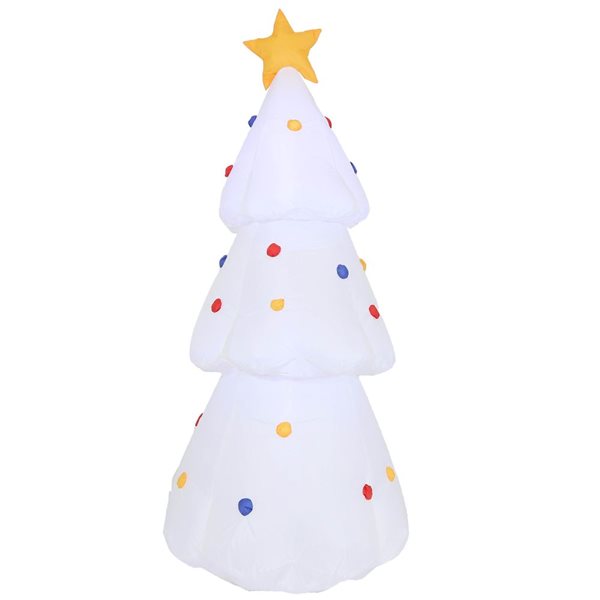 Sunnydaze Decor 6-ft Lighted Christmas Tree Christmas Inflatable LDE ...