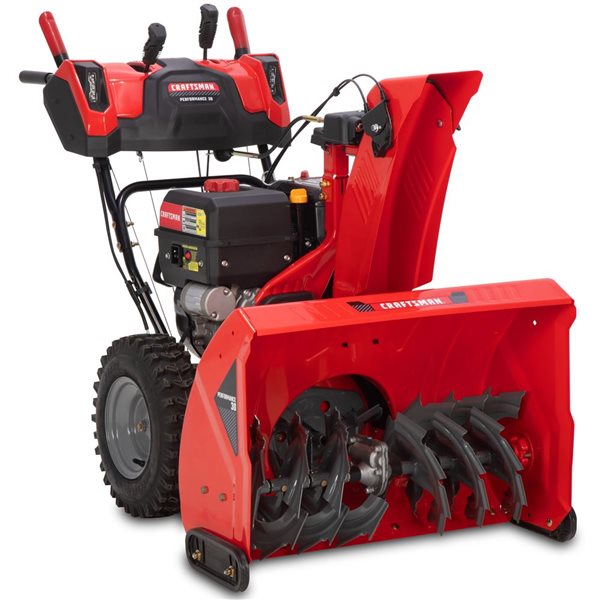 CRAFTSMAN 30-In 357-CC Two-Stage Self-Propelled Gas Snow Blower with ...