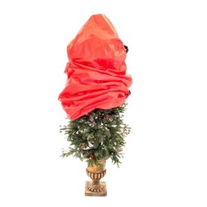 Northlight 36-In Red and Black Christmas Topiary 2-Set Storage Bags with Drawstring
