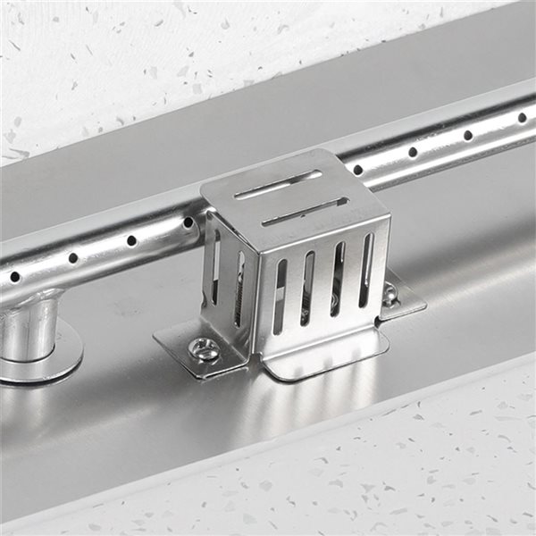 UPHA 42-In 50000-BTU Beige Rectangle Outdoor Propane Fire Pit Table