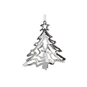 IH Casa Decor 12-Pack Christmas Silver Tree Ornament