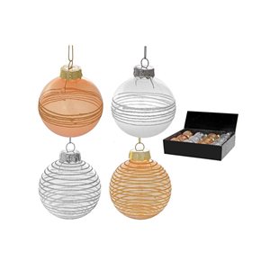 Holiday Living 50-Pack Red, Gold and Green Plastic Ornament Set