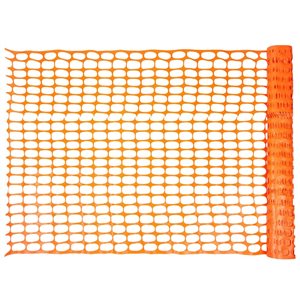 NESTLAND Orange Plastic Snow Fence - 4 rolls x 100-ft