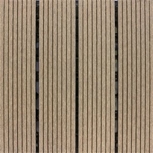 Everhome 12 x 12-in Pecan Composite Deck Tiles - 12/Pk