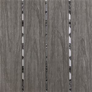 Everhome 12 x 12-in Twilight Co-Extruded Composite Deck Tiles - 12/Pk
