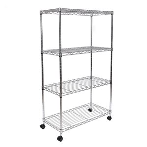 Vancouver Classics 14 D x 30 W x 48-in H 4-Tier Home Storage Steel Wire Shelving