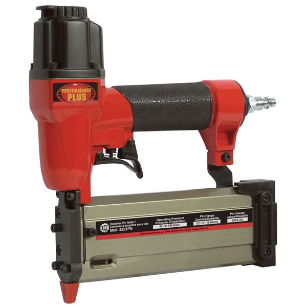 King Canada 23-Gauge Headless-Pin Nailer Kit