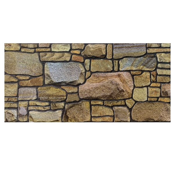 Dundee Deco Beige Bronze Lilac 3.3 ft X 1.6 ft Styrofoam 3D Wall Panels ...