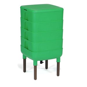 FCMP Outdoor Essential Living 15 x 30-in Green Indoor Worm Composter