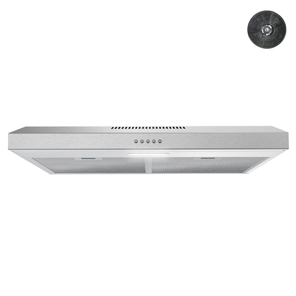Streamline Bergamo 30inch 80 CFM Ductless Range Hood in