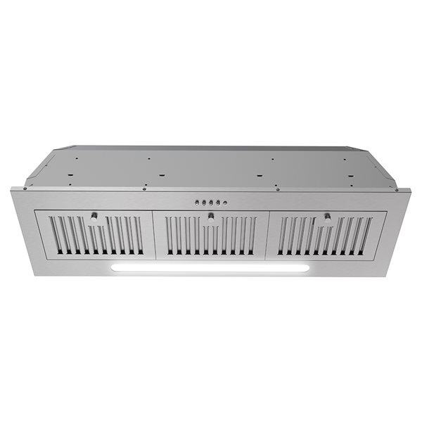 Streamline Seriate 36in 350 CFM Insert Ducted Range Hood in Brushed