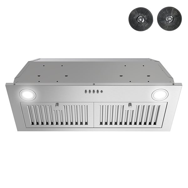 Streamline Loreto 28in 350 CFM Insert Convertible Range Hood in