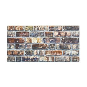 Dundee Deco Falkirk Uffcott III 3.3 W x 1.6-ft² H Brown EPS 3D Decorative Wall Panels, 27-ft²