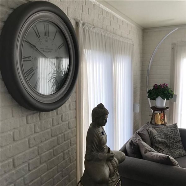 Dundee Deco Falkirk Uffcott 3.3 W x 1.6-ft² H White EPS 3D Decorative Wall Panels, 27-ft²