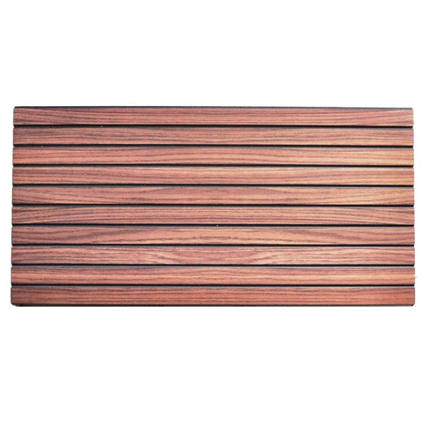 Panneaux muraux décoratifs 3D Falkirk Uffcott III par Dundee Deco en PSE 3,3 l. x 1,6 pi h. rouge-brun, 27 pi²