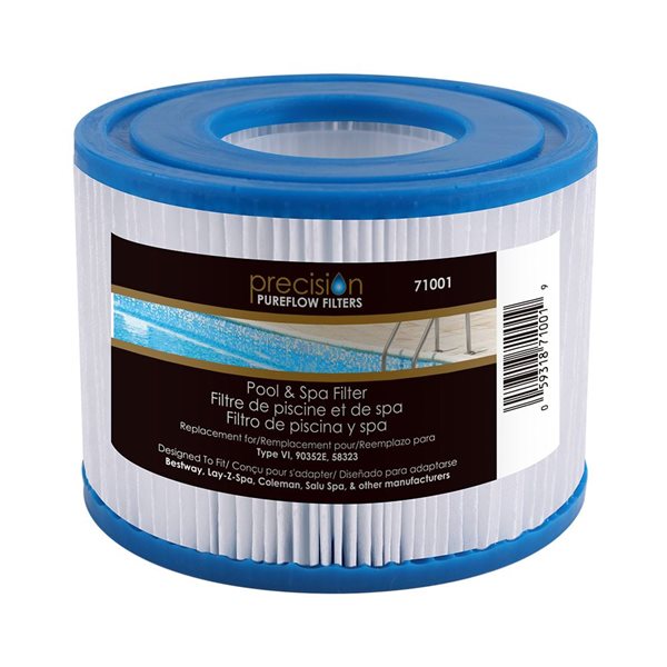 Precision Pureflow 4-Pack Pool Filter Replacement Cartridge 71001 | RONA