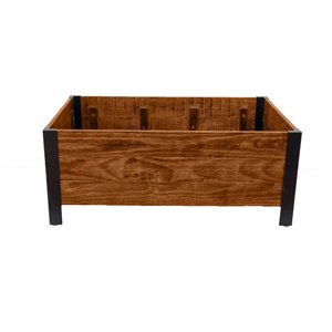 Grapevine 15.35 x 24 x 37-in Recycled Wood Rectangular Low-Profile Planter