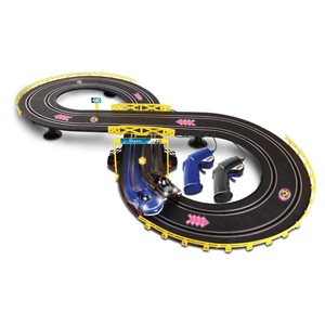 NKOK Sart Sonic and Shadow Slot Remote-Controlled Car Race Set - Approx. 8-ft Tracks