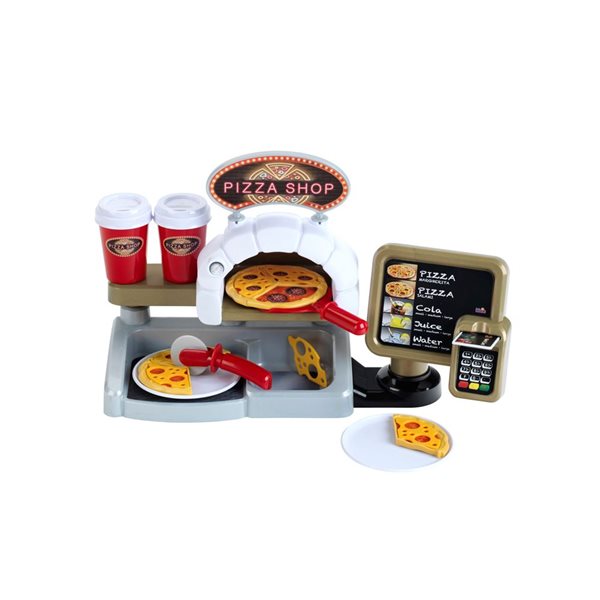 Theo Klein Toy Pizza Shop with Accessories