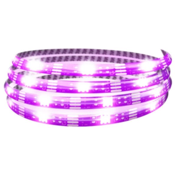 SURGE 3-m 16-Light Colour Changing Battery-Operated LED Light Strip with Remote and AC Adapter - 1/Pk