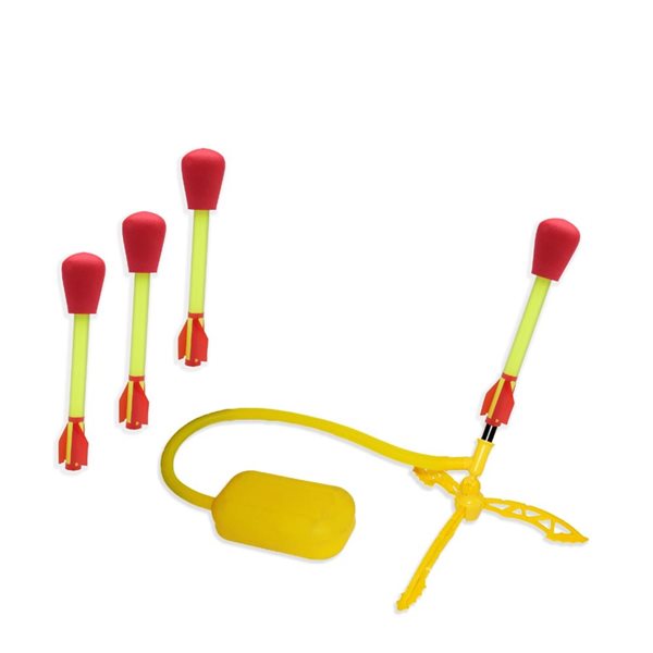 Stomp Rocket Ultra Rocket Playset - Launcher and 4 Rockets Included