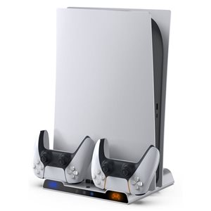 SURGE Multi-Function Charge Stand for PS5 - White
